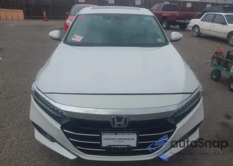 2021 Honda Accord Hybrid Ex-L из США, поврежденный, VIN 1HGCV3F53MA011255